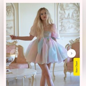 GUC Selkie Rainbow Puff size S